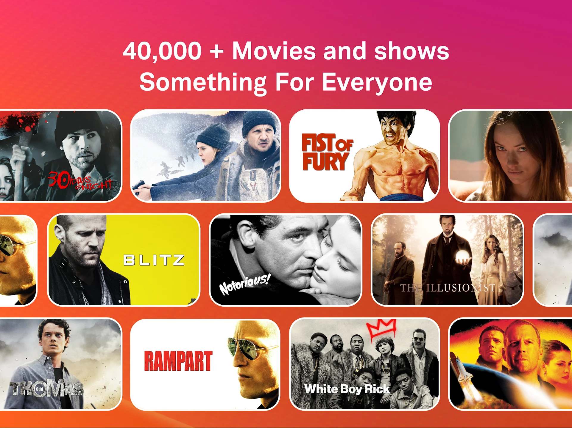 Tubi Free premium subscription for Movies & TV Shows